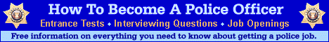 Free information on how to become a police officer.