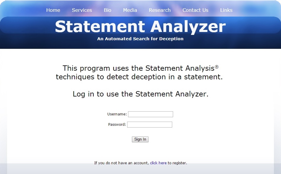 Mark McClish - Statement Analyzer Program