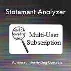 Statement Analyzer program developed by Mark McClish